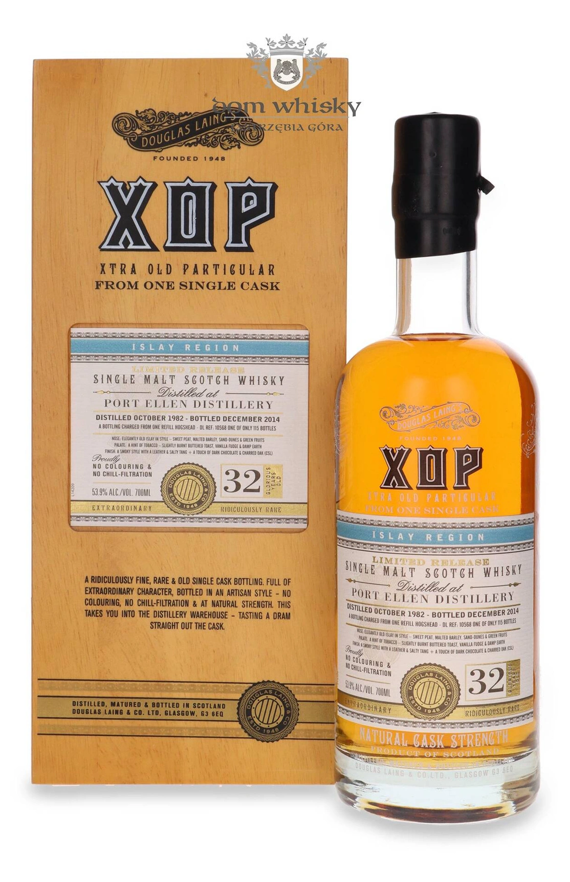Port Ellen 32 YO 32-Letni (D.1982, B.2014) Xop Douglas Laing