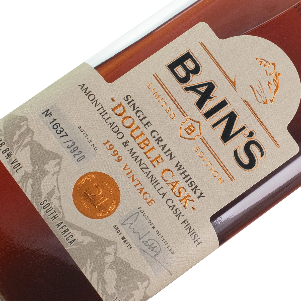 Bain’s 21 YO Bain's