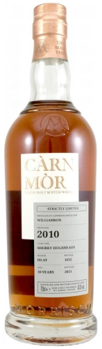 Morrison Scotch Whisky Distillers Carn Mor Williamson 2010