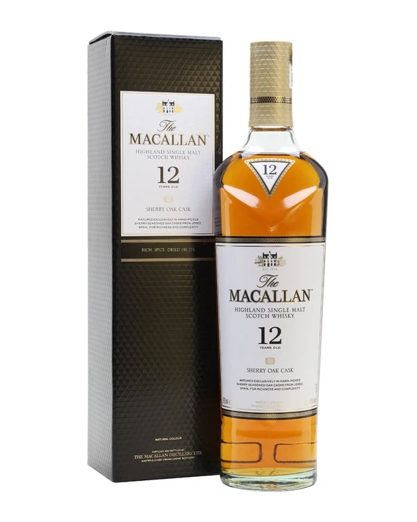 The Macallan 12 YO Macallan Sherry Oak Cask