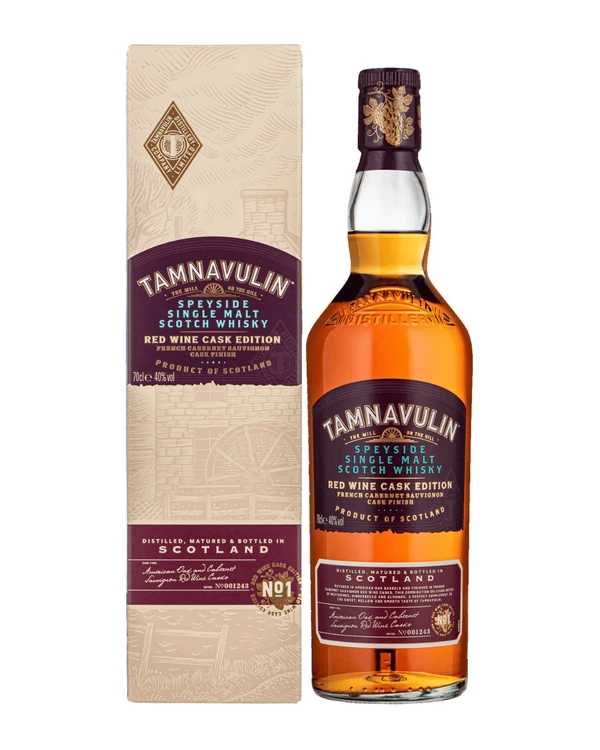 Tamnavulin French Cabernet Sauvignon Cask Edition Speyside Single Malt Scotch Whisky