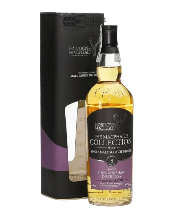 Bunnahabhain 8 YO Heavily Peated Gordon & Macphail