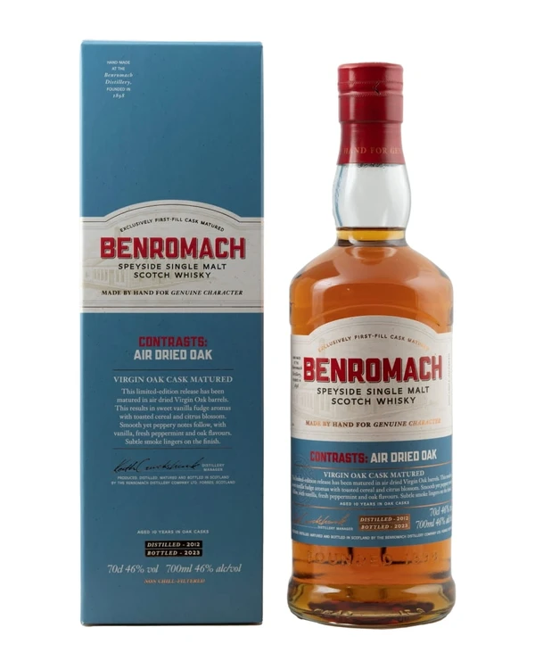 Benromach Virgin Oak Air Dried 2012