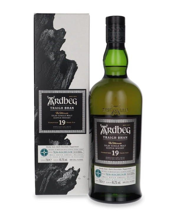 Ardbeg 19 YO Traigh Bhan 19-Letni Batch 6