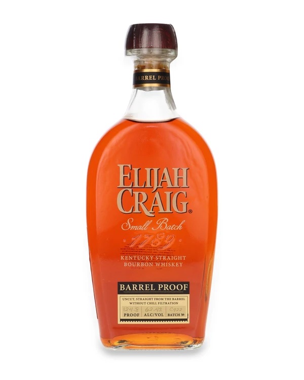 Elijah Craig 12 YO 12-Letni Small Batch Barrel Proof (Batch No. C922)