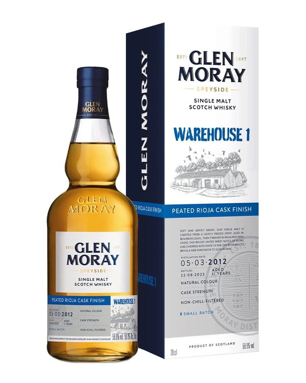 Glen Moray Peated Rioja Finish