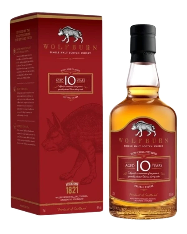 Wolfburn 10 YO Single Malt Scotch Whisky