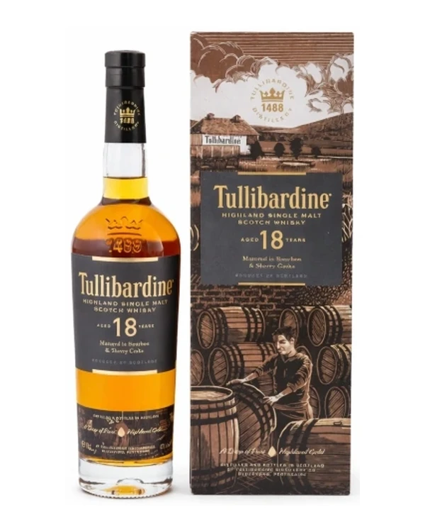 Tullibardine 18 YO Highland Sm Schotch Whisky