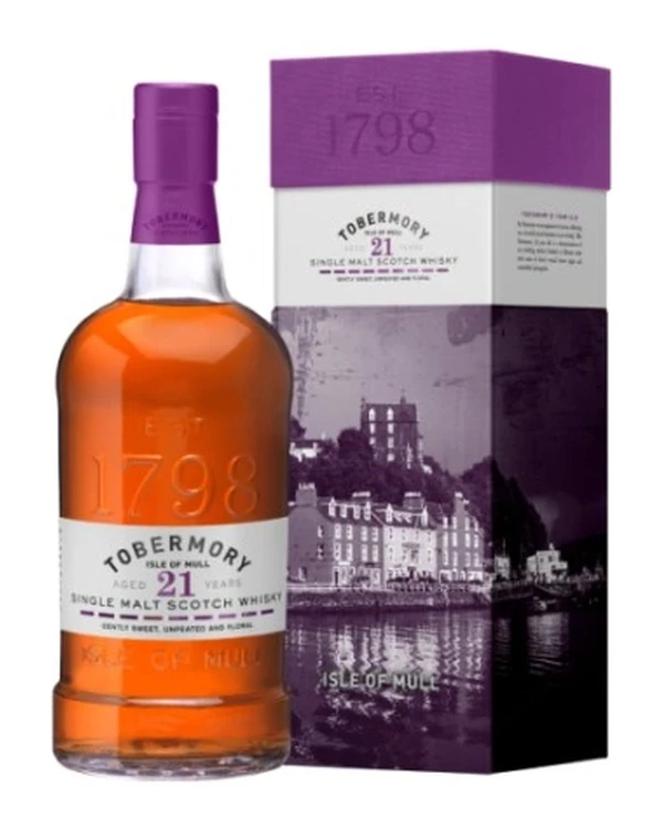 Tobermory 21 YO Oloroso Sherry Cask Finish Single 700nl