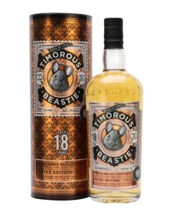 Timorous Beastie 18 YO Highland Blended Malt Whisky Douglas Laing