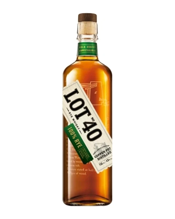 Lot No 40 Small Batch Crafted Rye Whisky
