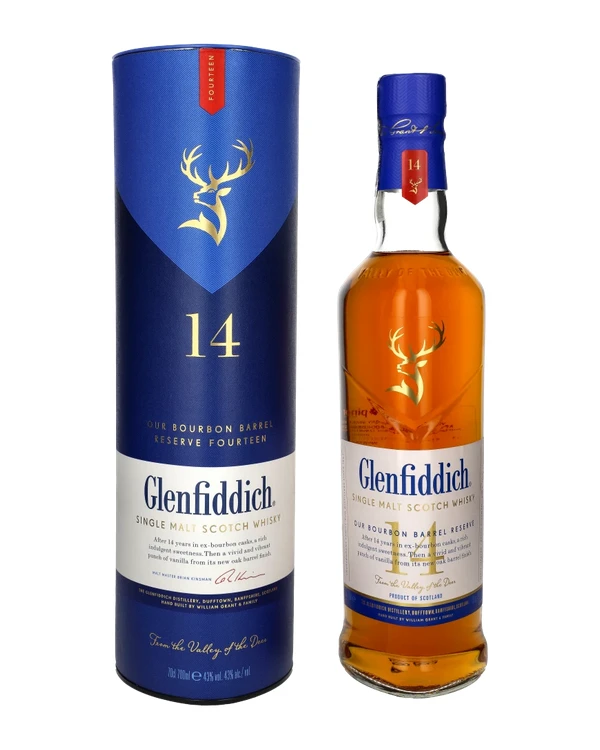 Glenfiddich 14 YO Bourbon Barrel Reserve