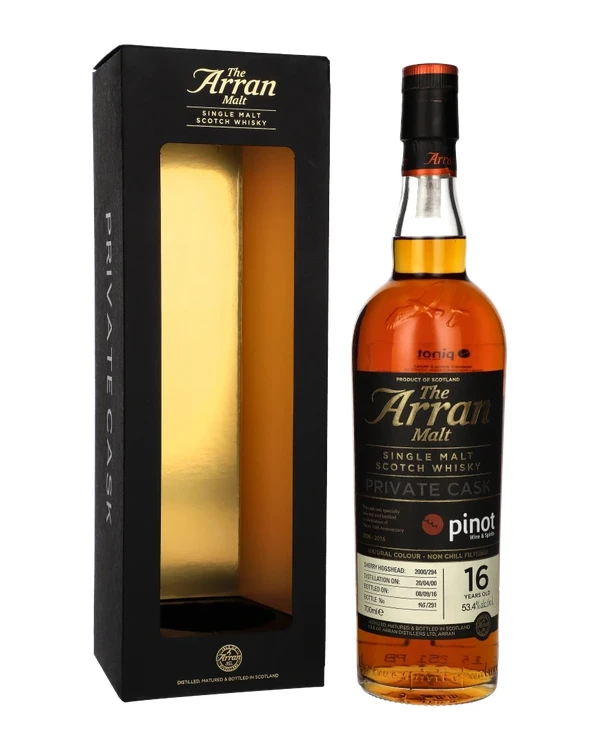 Arran 16 YO Private Cask 2000