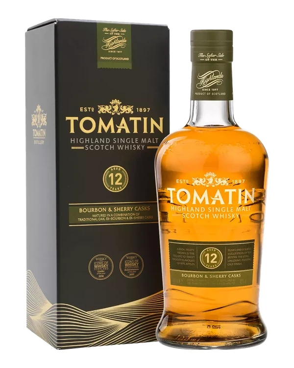 Tomatin 12 YO Bourbon Sherry