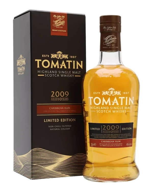 Tomatin 10 YO Caribbean Rum Finish