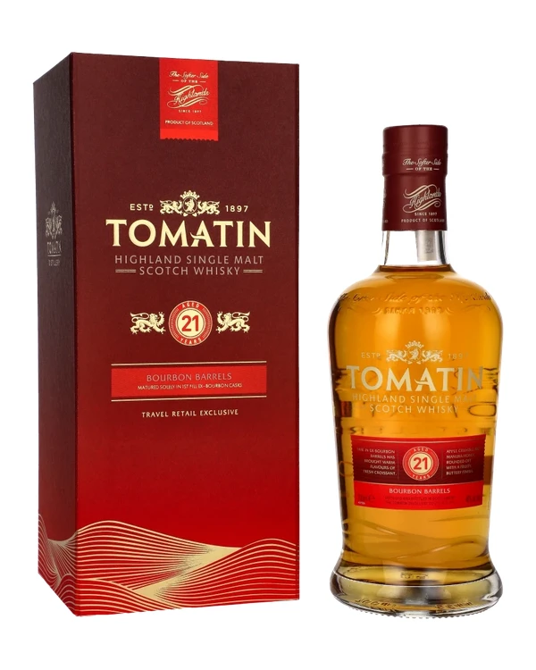 Tomatin 21 YO Bourbon Barrels