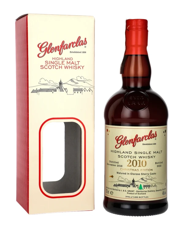 Glenfarclas 8 YO 2010 Christmas Edition Oloroso Sherry Casks 2010