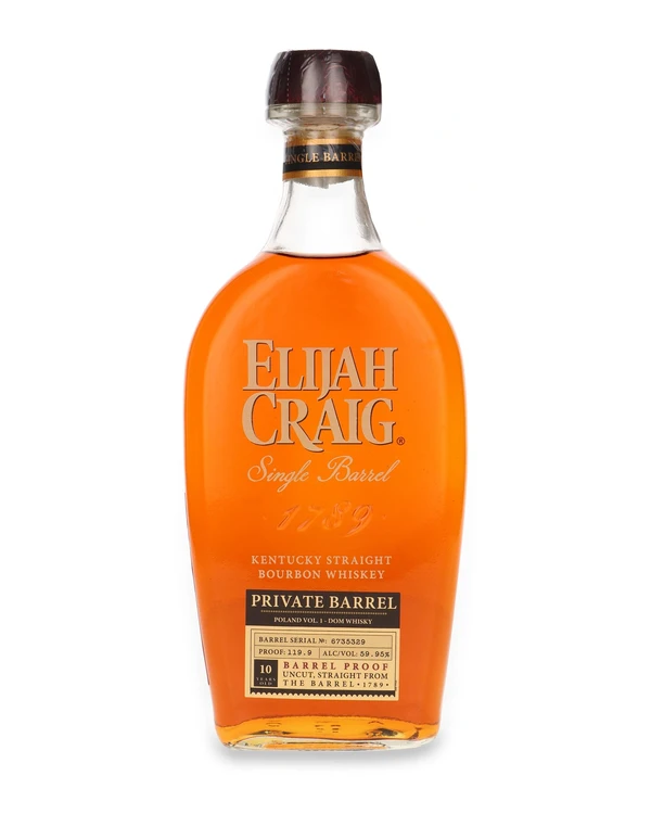 Heaven Hill Distillers 10 YO Elijah Craig Private Barrel Proof