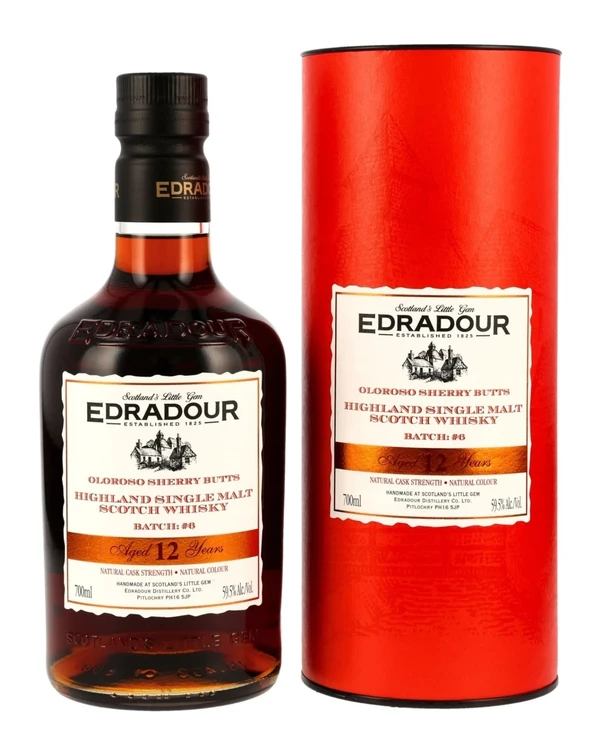Edradour 12 YO Sherry Cask Batch #6