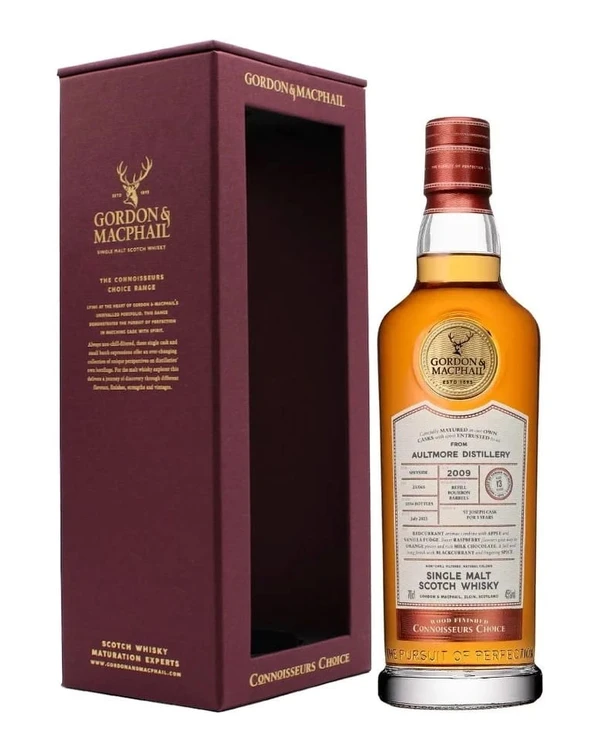 Aultmore 13 YO G&m Aultmore 2009 Guigal Saint-Joseph Connoisseurs Choice
