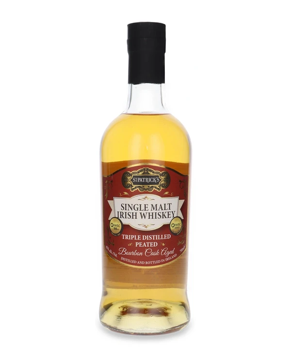 St. Patrick's Distillery Ltd St Patrick's Irish Whiskey Single Malt Peated