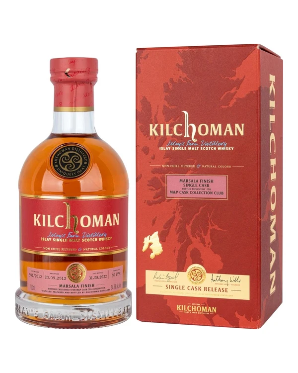 Kilchoman M&p Marsala Finish Single Cask 591