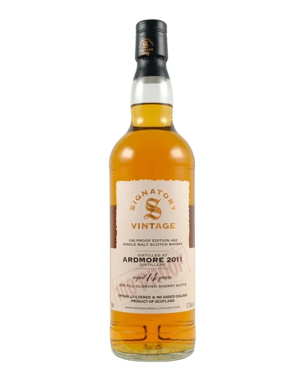 Ardmore 14 YO Signatory Ardmore 2011 100proof #62