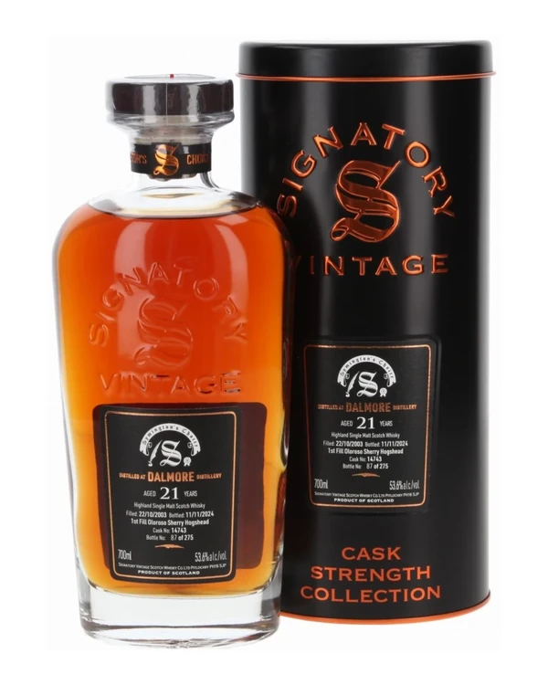 Dalmore 21 YO Signatory Dalmore 2003 Symington's Choice
