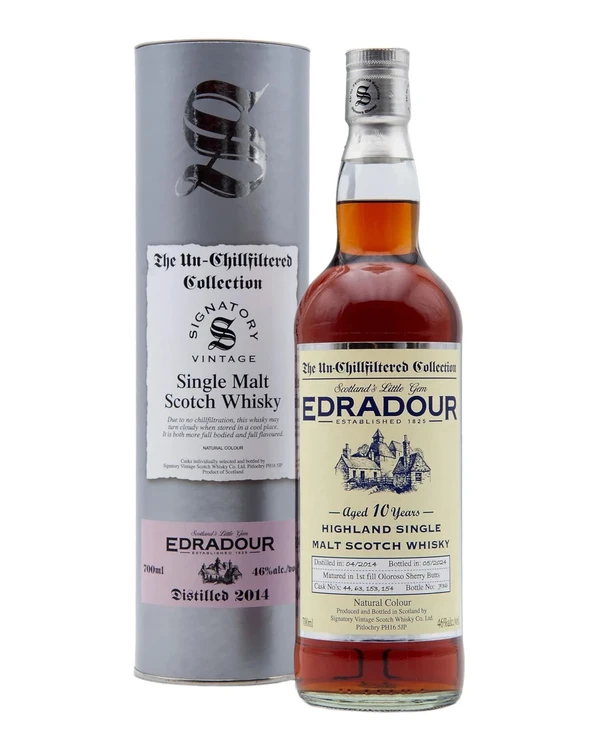 Edradour 10 YO Signatory Edradour 2014