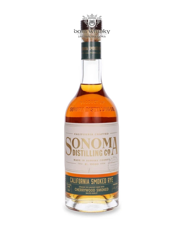 Sonoma County Distilling Co. Sonoma California Smoked Rye