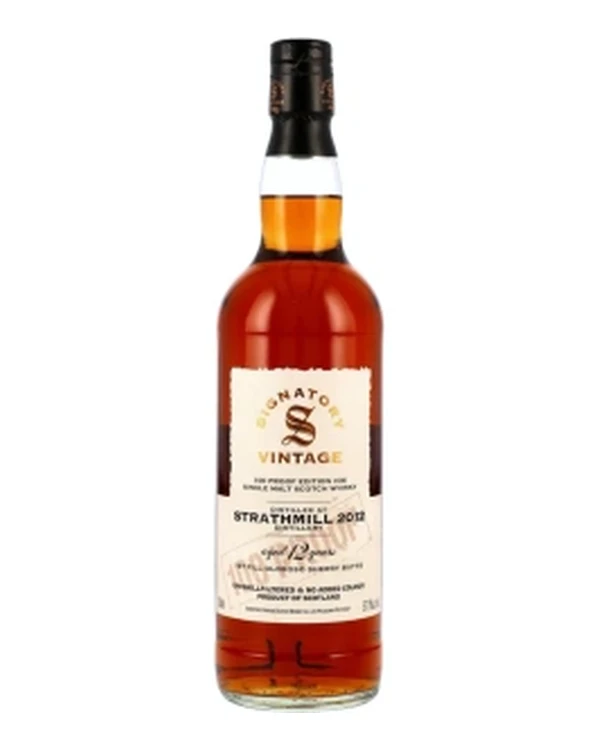 Strathmill 12 YO Signatory Strathmill 2012 100proof #36