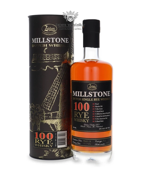 Zuidam Distillers Millstone Dutch 100 Single Rye (D.2013, B.2022) (Netherlands)