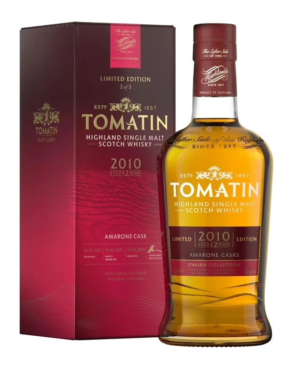 Tomatin 12 YO Italian Collection Amarone Cask