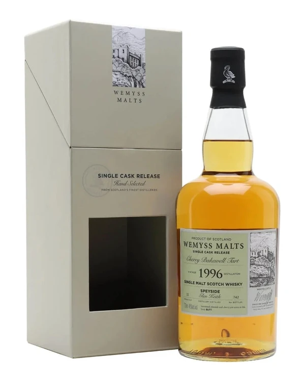 Glen Keith 22 YO Wemyss Glen Keith 1996 Cherry Bakewell Tart
