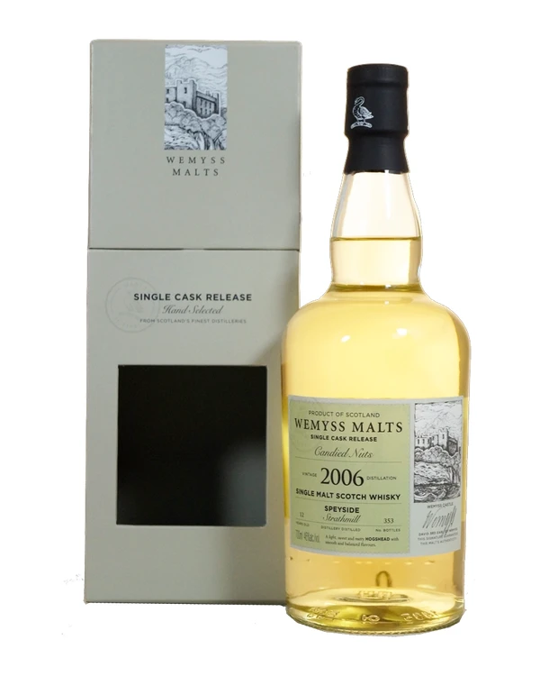 Strathmill 12 YO Wemyss Strathmill 2006 Candied Nuts