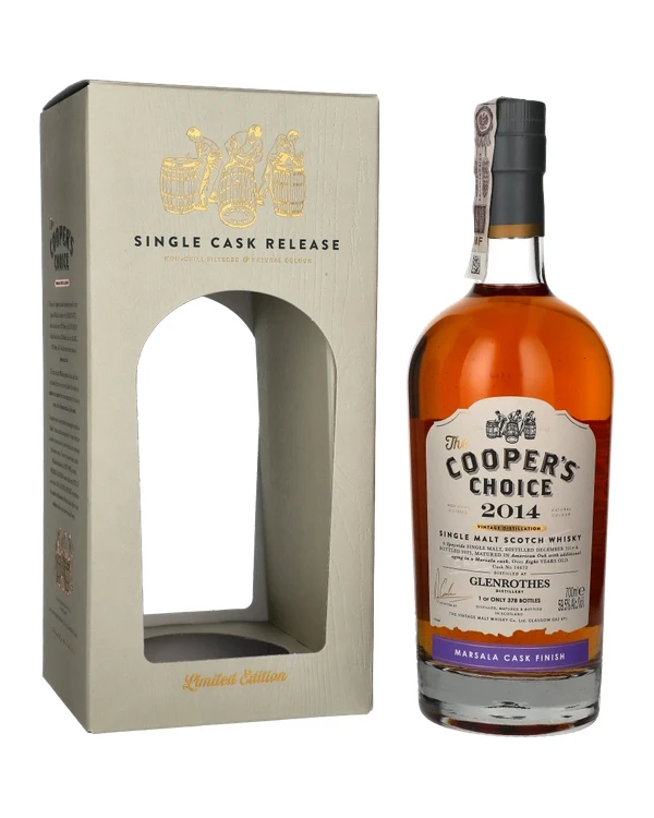 Coopers Choice 8 YO Glenrothes 2004 Marsala Cask Finish