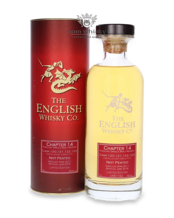 The English Whisky Co Chapter 14, Not Peated St. George’s Distillery