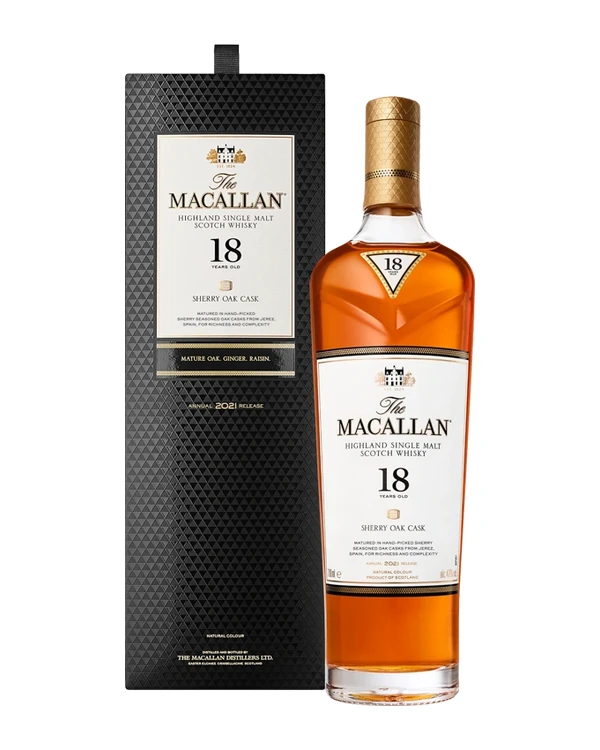 The Macallan 18 YO Macallan Sherry Oak Cask