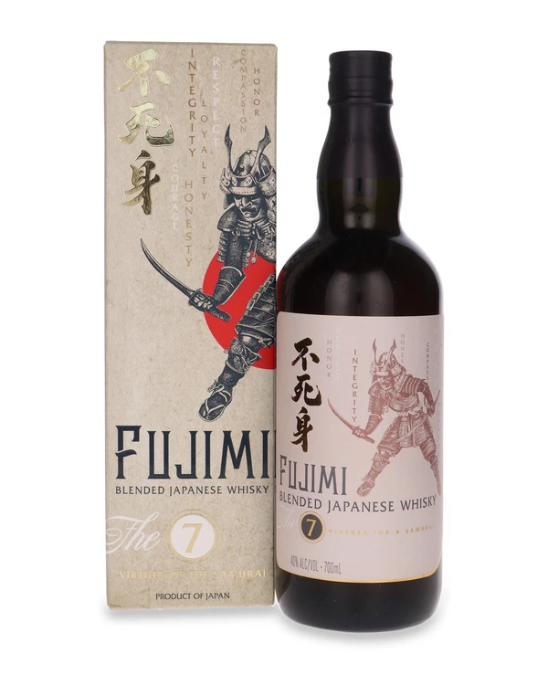 Matsui Shuzo Distillery Fujimi Blended Japanese Whisky The 7 Virtues Of The Samurai