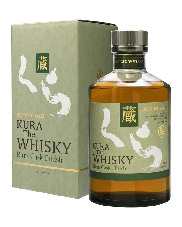 Helios Distillery Kura The Whisky, Rum Cask Finish Blended Malt