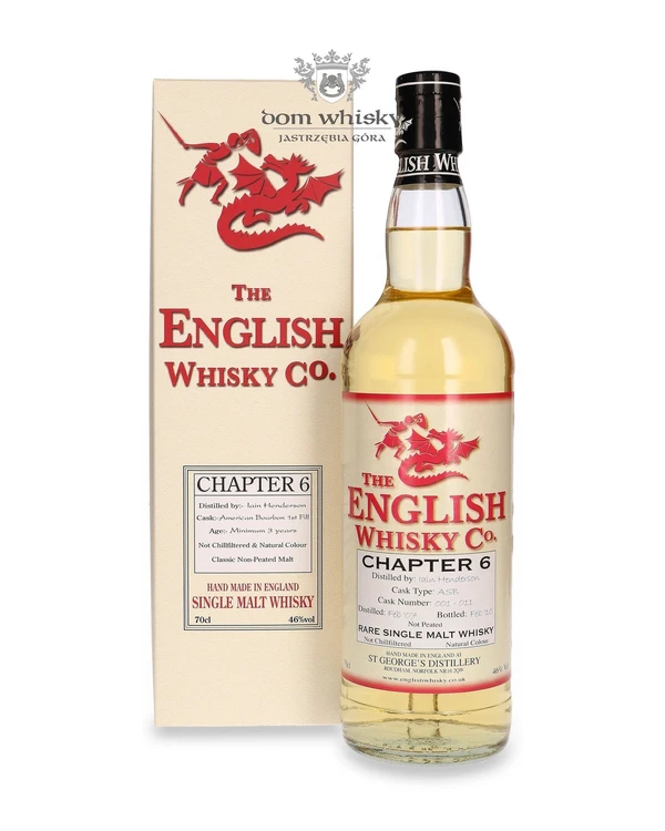 The English Whisky Co St. George’s Distillery Chapter 6, Not Peated