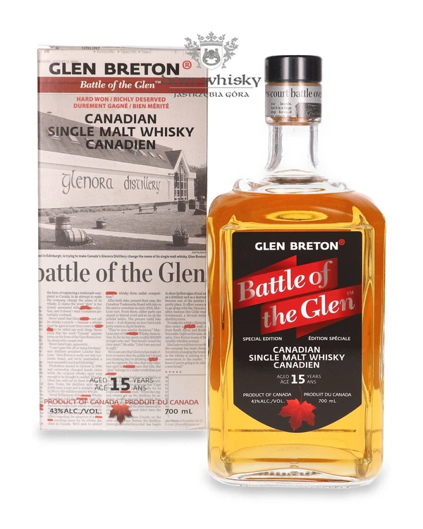 Glenora Distillery 15 YO Glen Breton Battle Of The Glen Special Edition