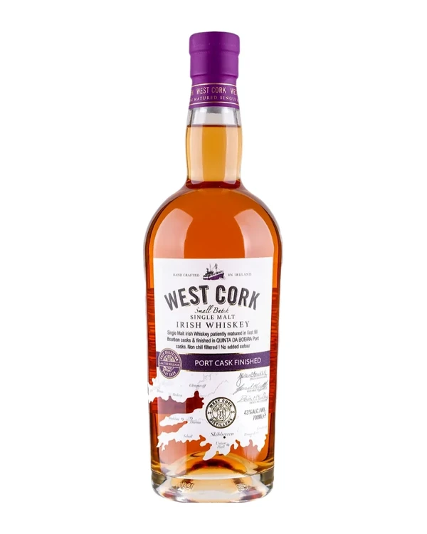 West Cork Distillers Single Malt Port Cask Finished Maritime Release