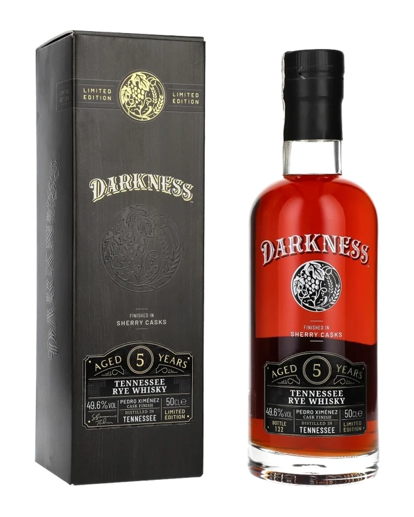 Darkness 5 YO Tennessee Rye Whisky, PX Cask Finish
