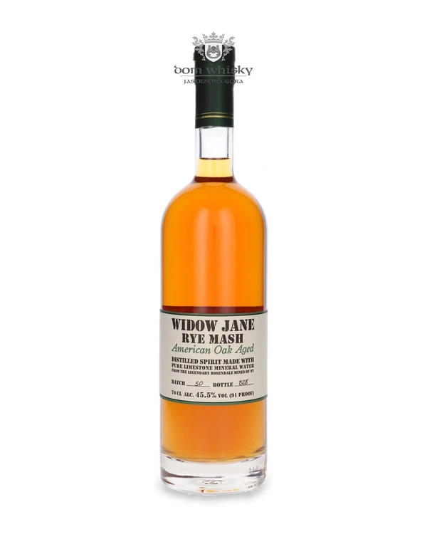 Widow Jane Distilling Widow Jane Rye Mash, American Oak Aged Batch # 50