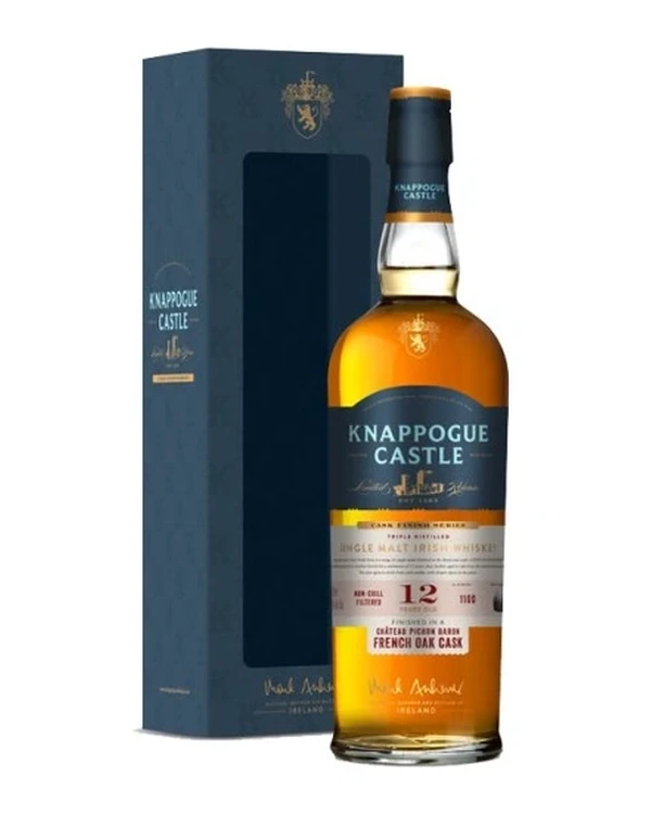 Knappogue 12 YO Castle Finished In Marchesi Di Barolo Wine Cask