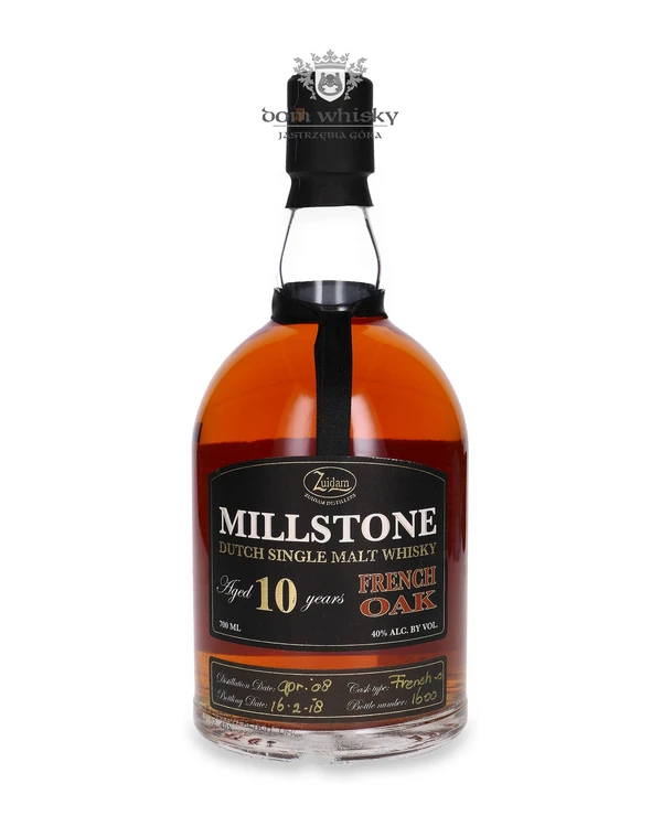 Zuidam Distillers 10 YO Millstone (D.2008, B.2018) French Oak