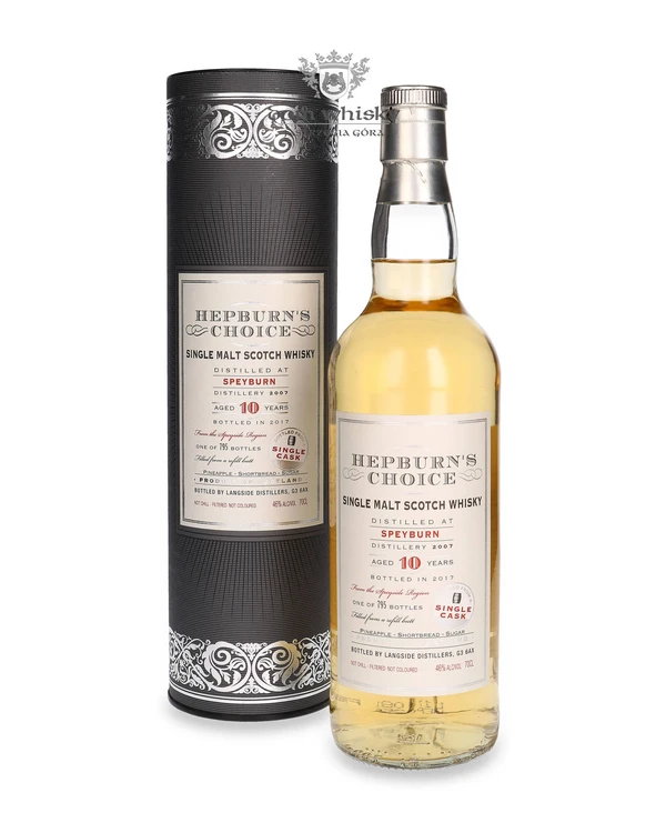 Speyburn 10 YO (D.2007, B.2017) Hepburn's Choice