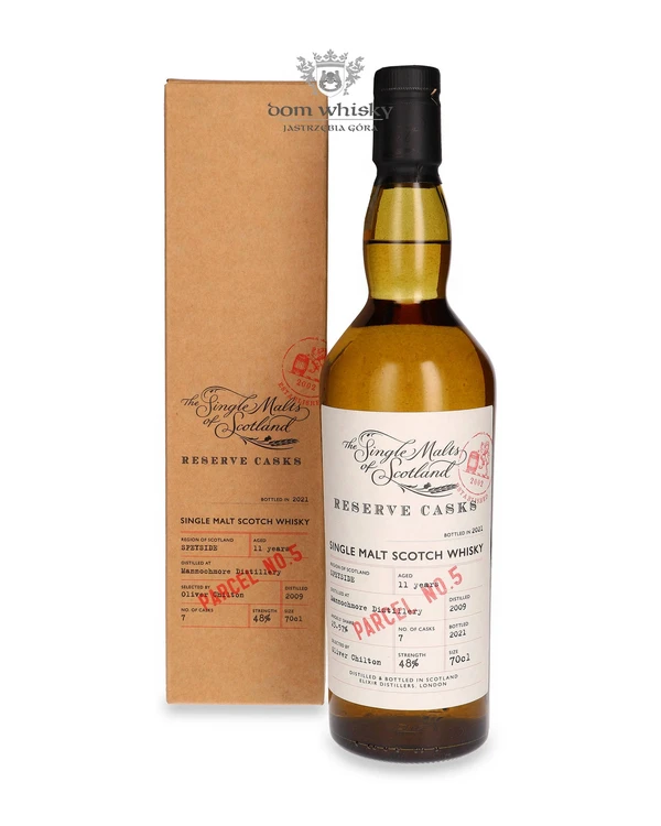 Mannochmore 11 YO The Single Malts Of Scotland Reserve Cask Parcel No. 5