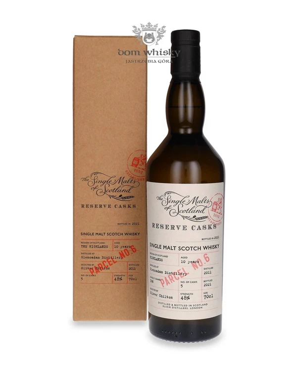 Glencadam 10 YO The Single Malts Of Scotland Reserve Cask Parcel No. 6